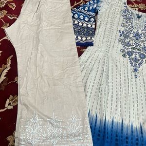 3 piece Laxauary Lawn Salwarkameez Pakistani small